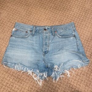 Madewell Relaxed Denim Shorts